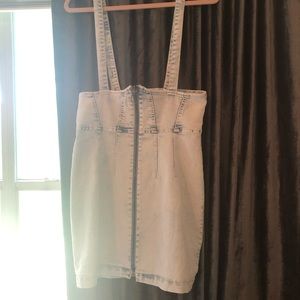 NWT Wild Fable denim skirt / overall